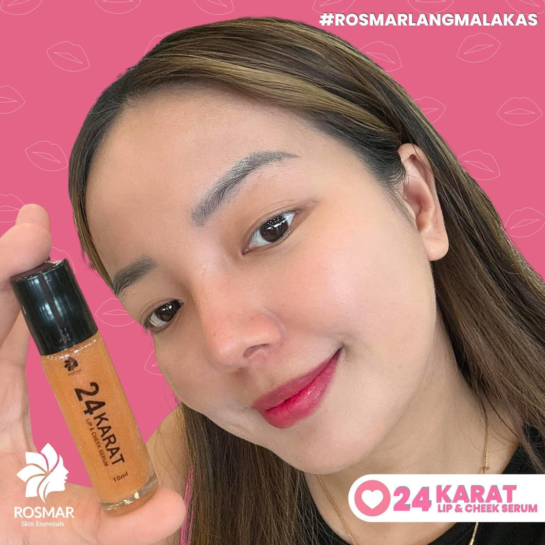 ROSMAR 24 KARAT LIP & CHEEK SERUM