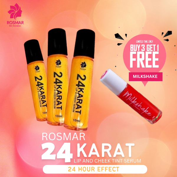 ROSMAR 24 KARAT LIP & CHEEK SERUM